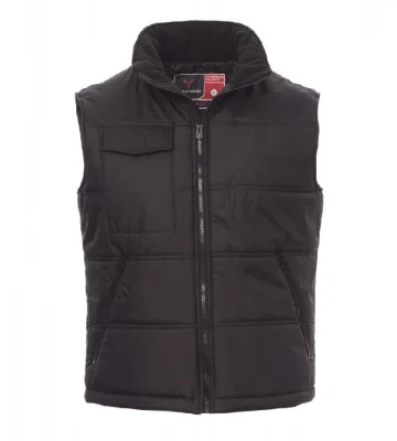 Quilted vest Payper Star, black