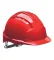 Arbeitsschutzhelm JSP EVO 2, verstellbarer Riemen, nicht belüftet, rot