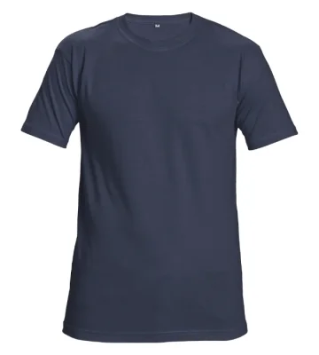 T-shirt Cerva TEESTA, short sleeve, 100% cotton, navy