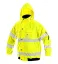 Reflective work jacket CXS Leeds, insulated, 2in1, yellow