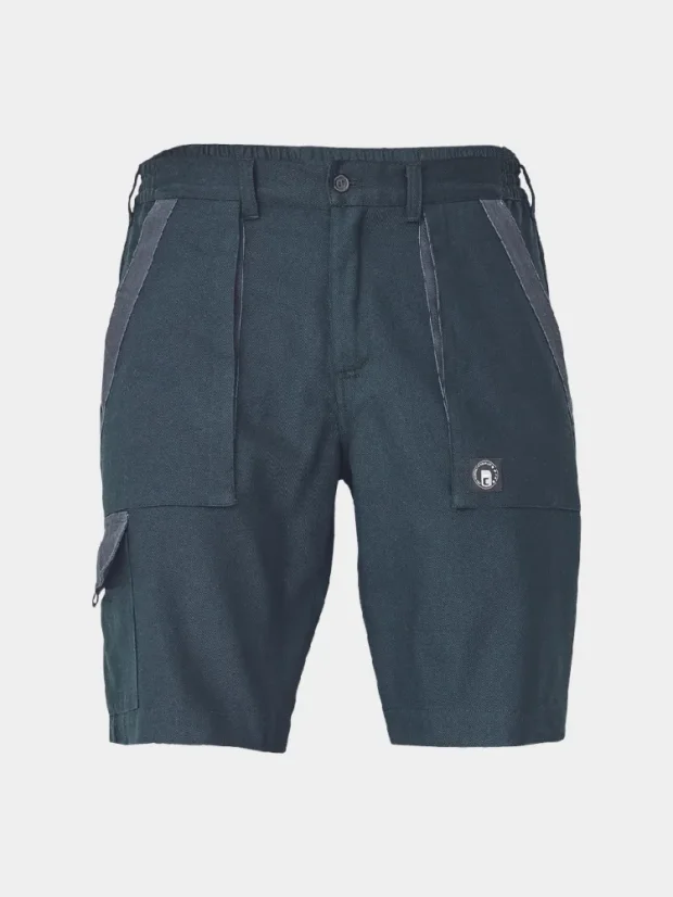 Arbeits-Shorts Cerva Max Neo, 100% Baumwolle, schwarz