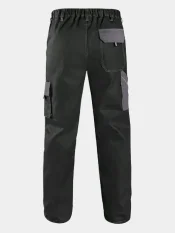 Work trousers CXS Luxy Josef, 100% cotton, black