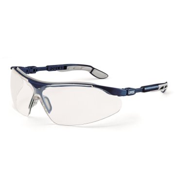 Safety glasses uvex i-vo, clear, blue-grey