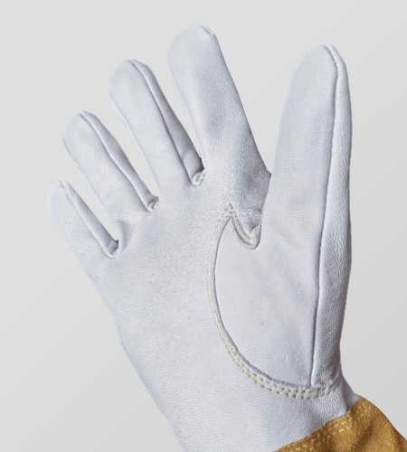 Zváračské pracovné rukavice Tegera 126A, lícová kozinka najvyššej kvality