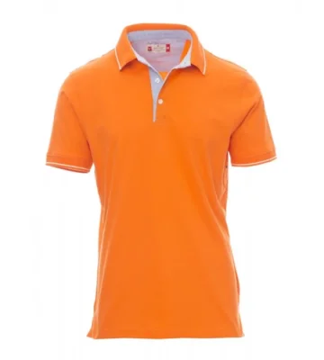 Men's polo shirt Payper Cambridge, short sleeve, orange