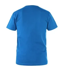 Tričko CXS NOLAN, krátky rukáv, azurové