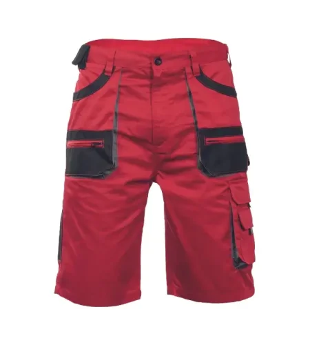 Work shorts Cerva Carl, red