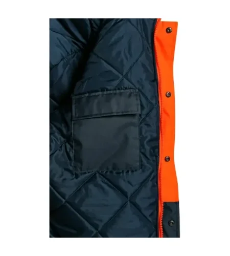 Reflective jacket CXS Oxford, insulated, orange