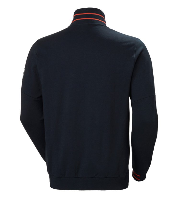 Mikina bez kapucne Helly Hansen Kensington, tmavomodrá
