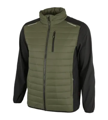 Light work jacket Bennon Iris, black-green