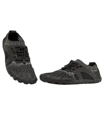 Barefoot topánky Bennon BOSKY, čierno-biele