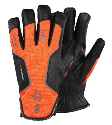 Winter leather work gloves Tegera Dynamic Strength 7799