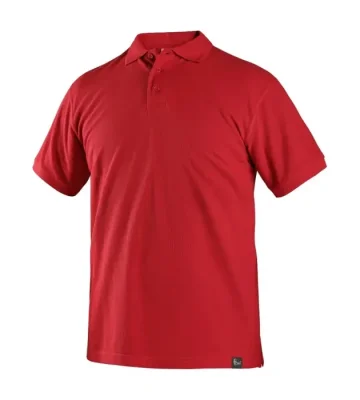 Polo shirt CXS MICHAEL, short sleeve, red