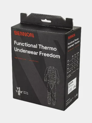 Functional clothing set Bennon Freedom, black