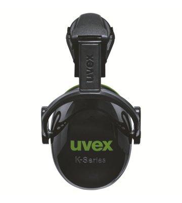 Helmet earmuffs uvex K10H, 28 dB