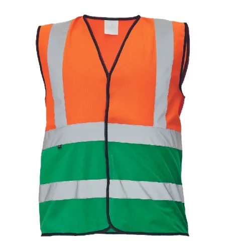 Reflective vest Cerva LYNX DUO, orange-green