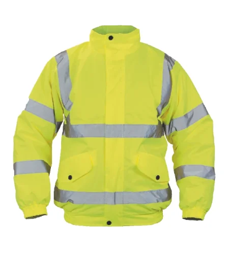 Hi-vis insulated jacket Cerva CLOTON, yellow