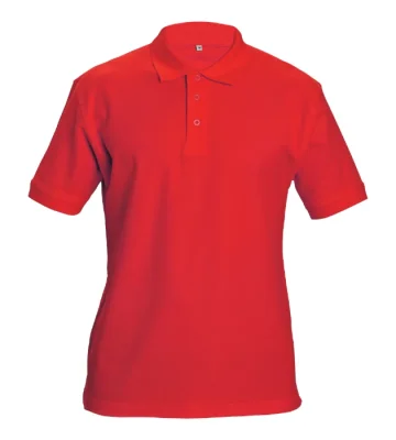 Polo shirt Cerva Dhanu, short sleeve, red