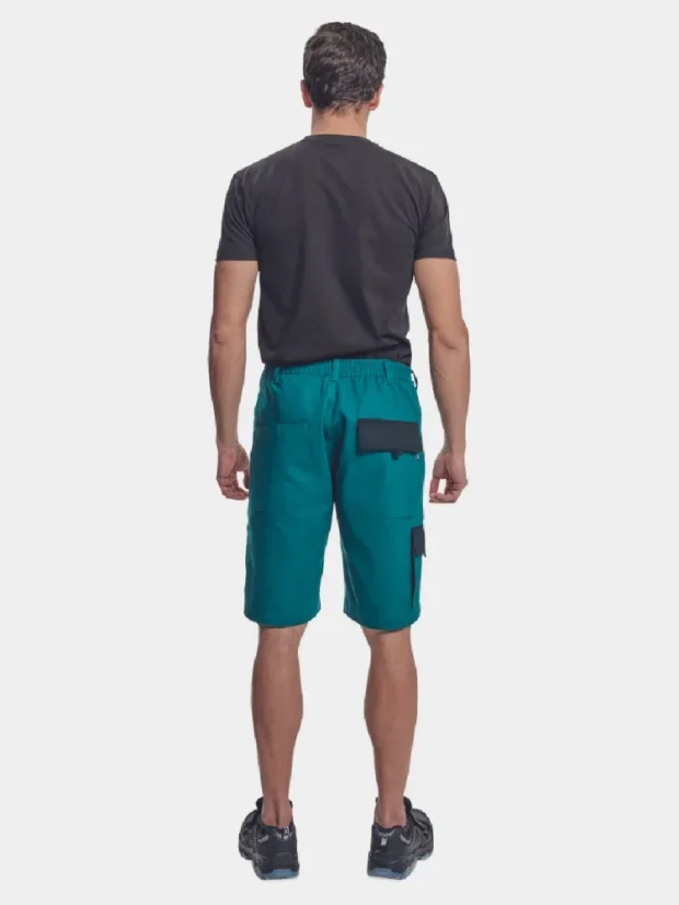 Arbeits-Shorts Cerva Max Neo, 100% Baumwolle, petrol