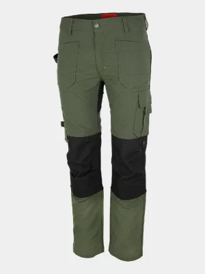 Work trousers Bennon Erebos WP, green