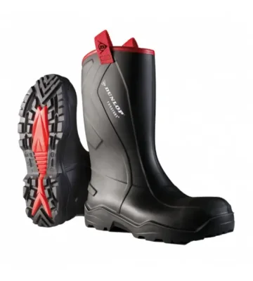 Dunlop boots Purofort Rugged S5 CI SRC, black