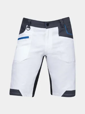 Ardon 4Xstretch®, pracovné kraťasy, biele