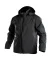 Softshell work jacket Dassy Gravity, black-anthracite (Sale size M)