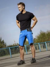 Ardon 4Xstretch®, pracovné kraťasy, modré