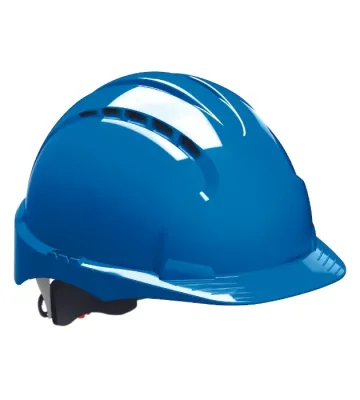 Safety helmet JSP EVO 3, wheel, ventilated, blue