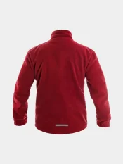 Fleece sweatshirt CXS OTTAWA, red
