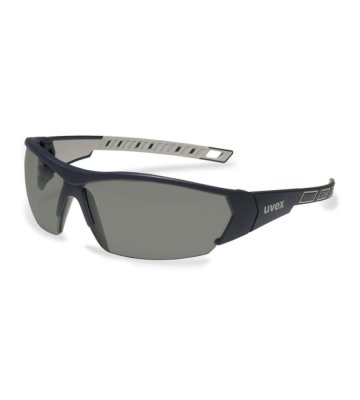 Safety glasses Uvex I-works, grey 23%, black-grey