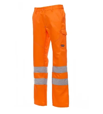 Hi-vis work trousers Payper Charter, orange