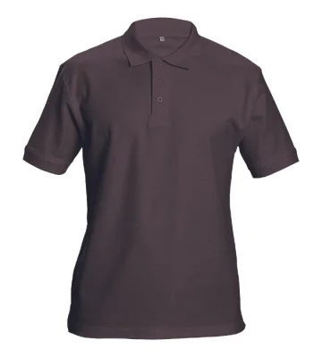 Polo shirt Cerva Dhanu, short sleeve, brown