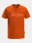 T-shirt, short sleeve, Snickers 3D logo, orange