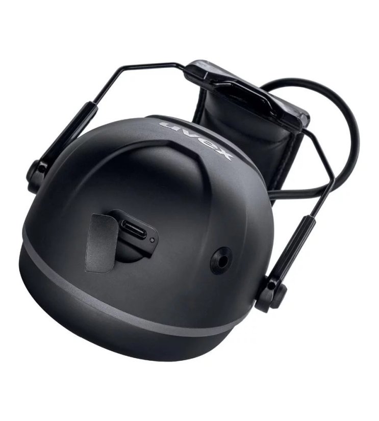 Aktivní mušlový chránič Uvex aXess one s Bluetooth, 31 dB