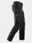 Stretch Trousers with Holster Pockets, Snickers AllroundWork 6241, black