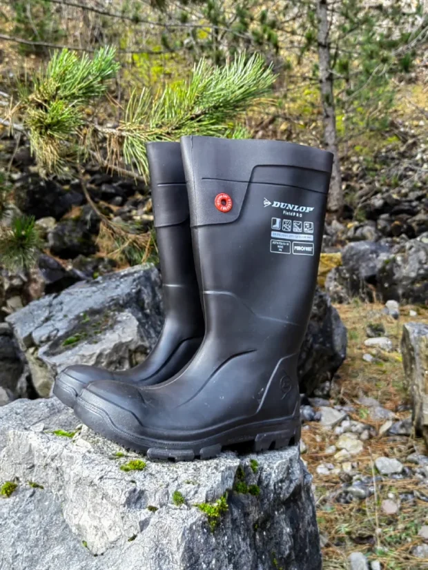 Dunlop boots Purofort FieldPRO S5 CI SRC, black