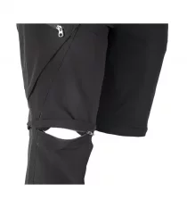 Outdoorové strečové kalhoty 2v1 Bennon Fobos, černé