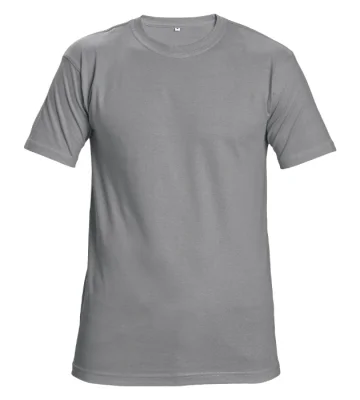 T-shirt Cerva TEESTA, short sleeve, 100% cotton, gray