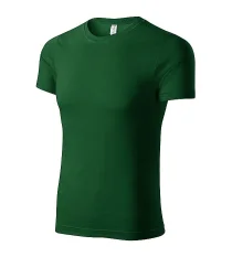Tričko Malfini PAINT, krátky rukáv, fľaškovo zelené