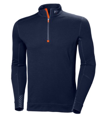 Lifa Merino half zip, long sleeve, navy