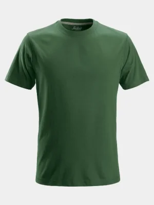 T-shirt short sleeve Snickers Classic, forest green