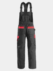Winter Bib work trousers CXS Orion Krystof, black-red
