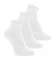 Bamboo socks VM BAMBOO, short, white, set of 3 pairs