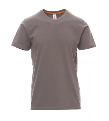 T-shirt with short sleeves Payper Sunrise, steel gray