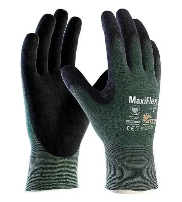 Anti-cut work gloves ATG MaxiFlex® Cut™ 34-8743, half-dipped, anti-cut B