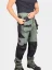 Stretch trousers with holster and knee pockets Erebos, green