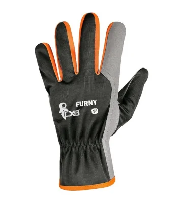 Work gloves CXS FURNY, combined