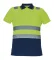 Reflective polo shirt Cerva CADIZ, yellow-navy