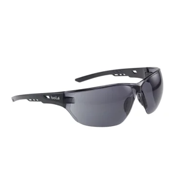 Safety glasses Bollé NESS, smoke, black